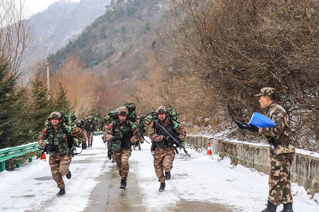 商洛武警支队最新高清照片发布