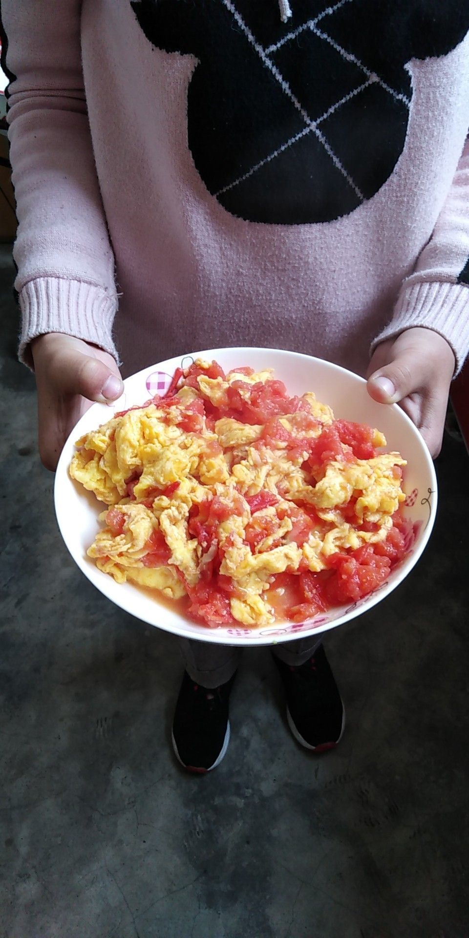 婷婷的最新故事,学习烹饪拿手菜——番茄炒蛋