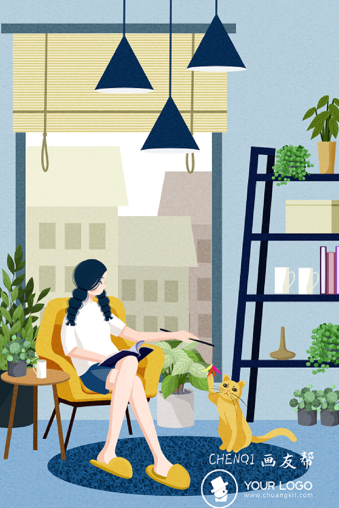 女生小日常,意外中的温馨时光