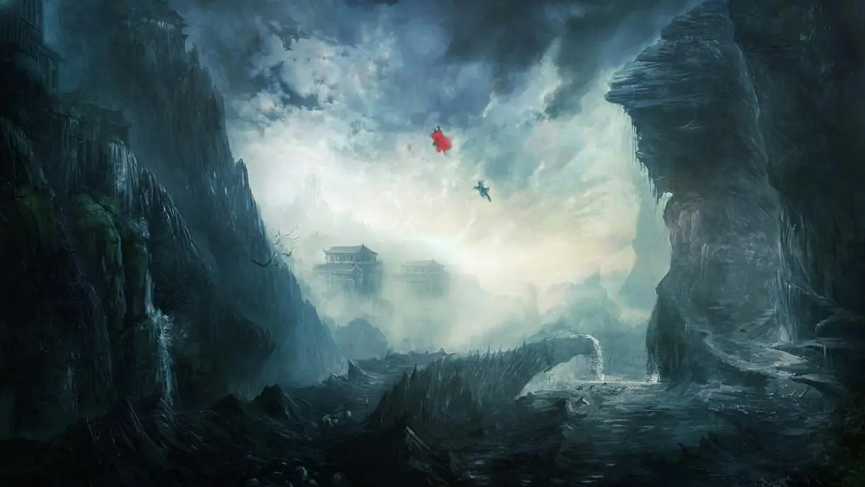 秘境之旅,探寻玄幻自然之美