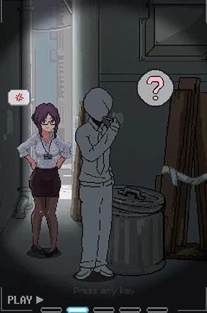 无奈的动漫图片,小巷中的秘密乐园