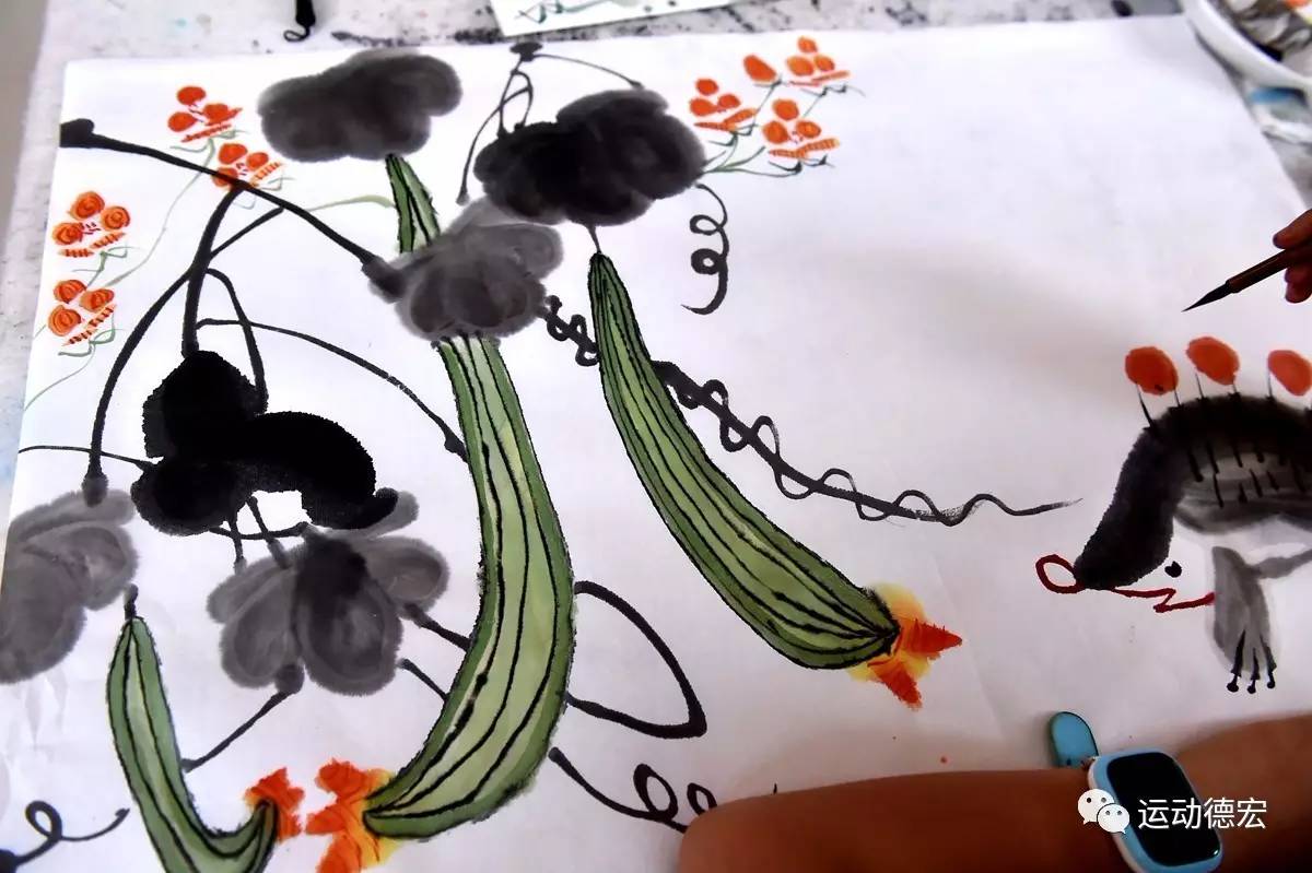 书画比赛2016,一笔一画,绘出自信与成就