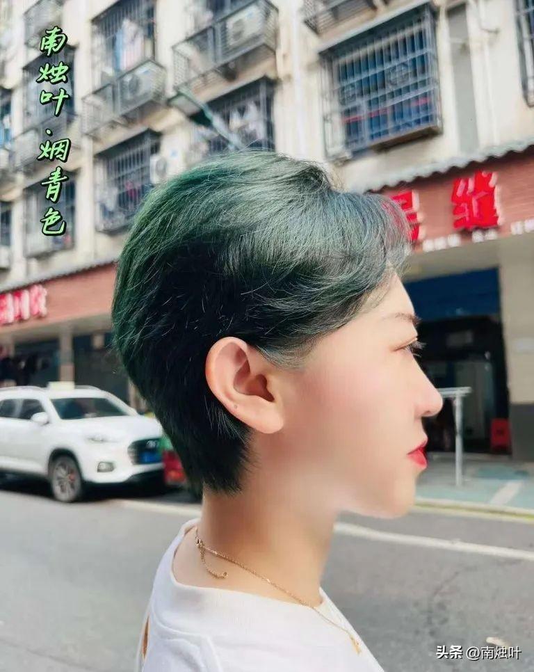 最新染发款式2017图集,科技重塑发色世界,体验未来染发新纪元