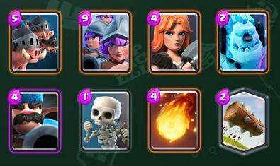 皇室战争三枪强力卡组推荐