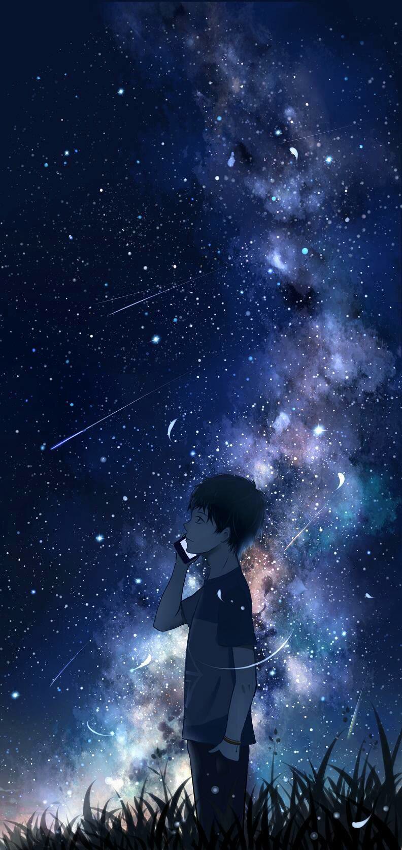 动漫壁纸星空,学习、变化、自信与成就感之旅