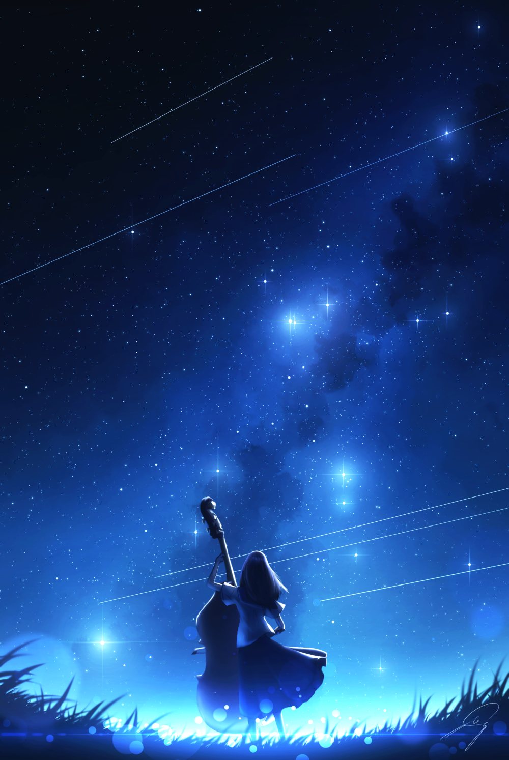 动漫壁纸星空,学习、变化、自信与成就感之旅