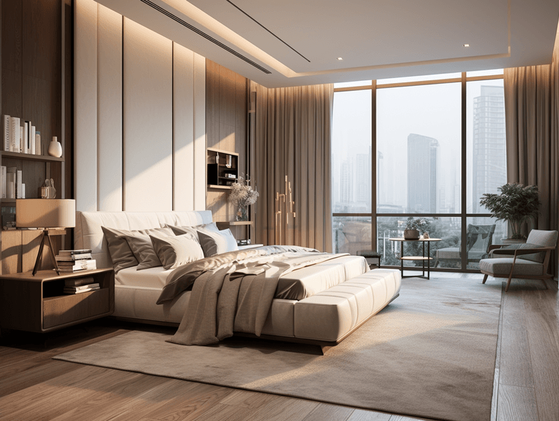 最新卧室装修风采,现代审美趋势与个性化空间的融合