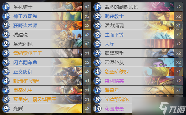 炉石传说,骑士新卡组解析——小巷中的魔法殿堂