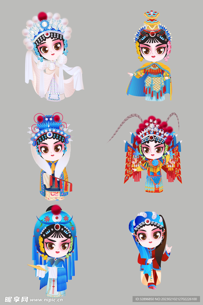 动漫京剧人物,古今交融的艺术新风尚