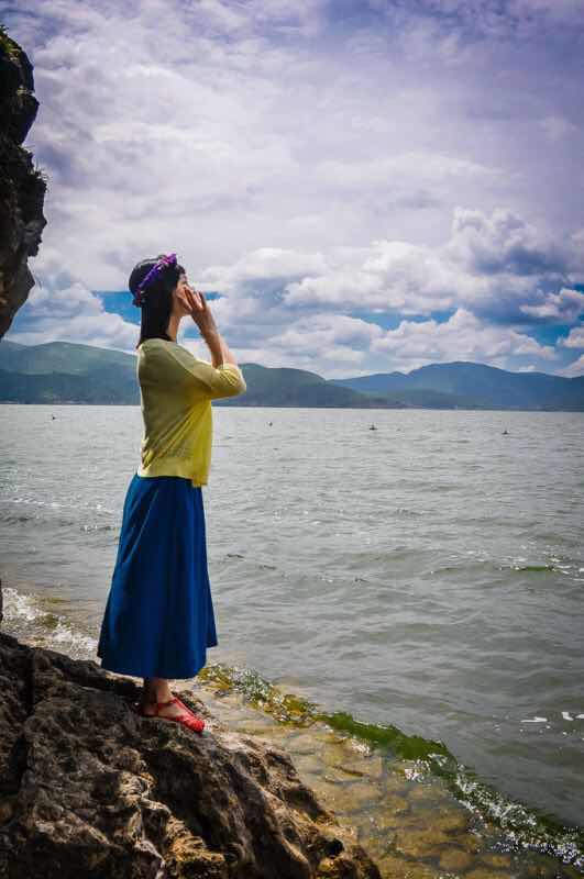 文宣演员,探索自然美景的旅行,寻找内心的宁静