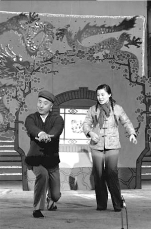 著名小品女演员,与自然美景的奇妙之旅