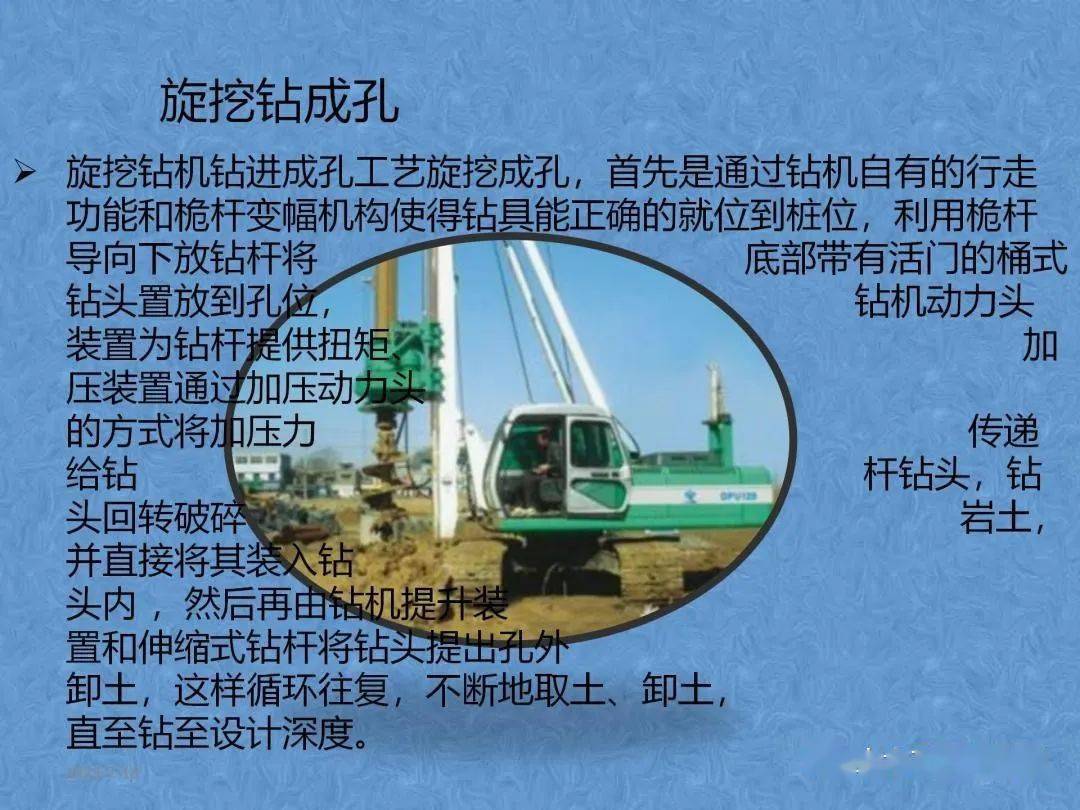 最新钻桩技术,建筑工程的稳固之基